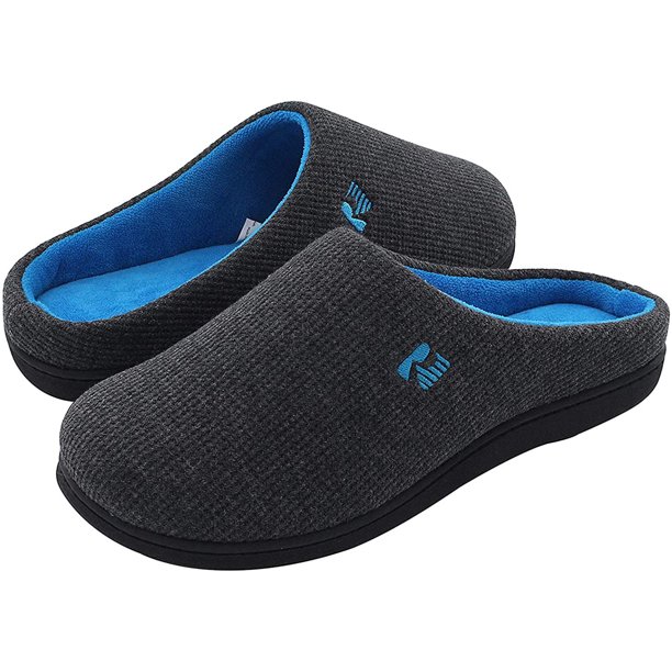 RockDove - RockDove Men's Original Two-Tone Memory Foam Slipper - Walmart.com - Walmart.com