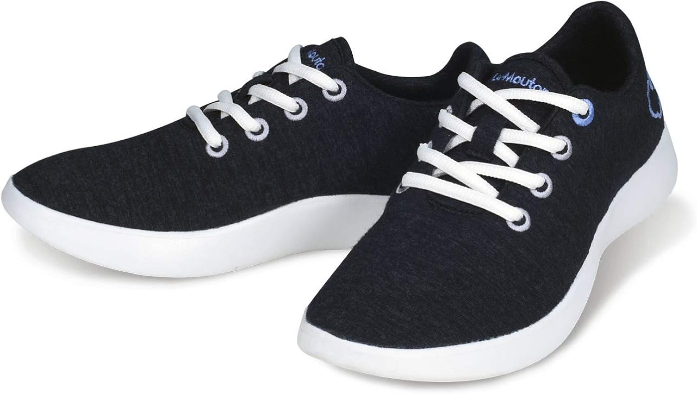Amazon.com | LeMouton Classic Men's Wool Shoe | Comfortable Lightweight | Walking Lace Up Sneaker | Fashion Sneakers