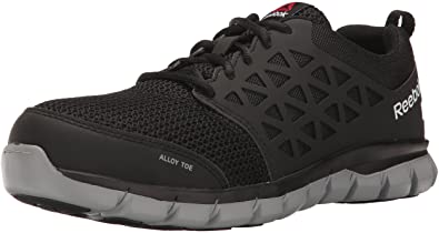 Amazon.com: Reebok Men's Rb4041 Sublite Cushion Safety Toe Athletic Work Industrial & Construction Shoe: Shoes